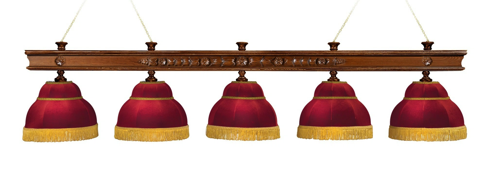 Лампа "Ампир" 5пл. ясень