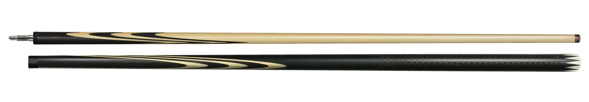 16-11-Р Кий "Классика 9-запилов" 2 РС, черн.граб/граб(РК) с гравировкой