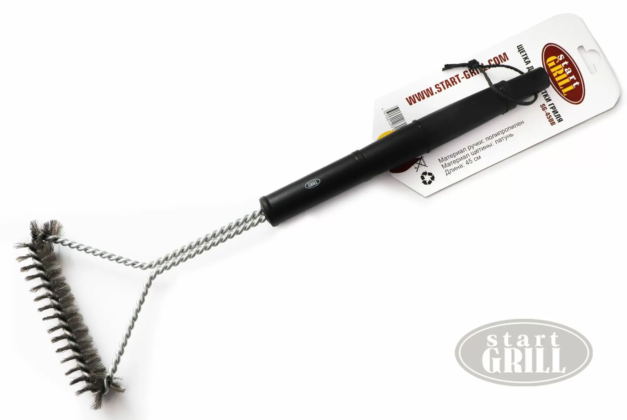 Щетка для чистки гриля, 45 см