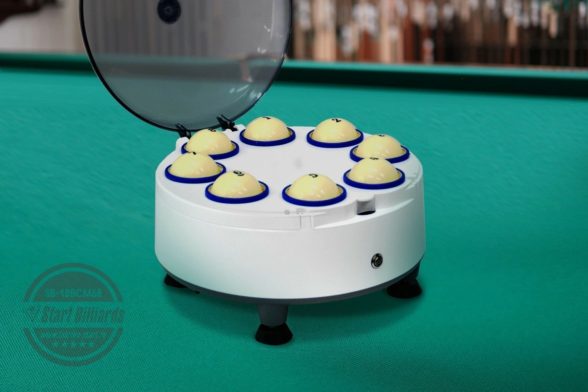 Машина для очистки и полировки бильярдных шаров 7