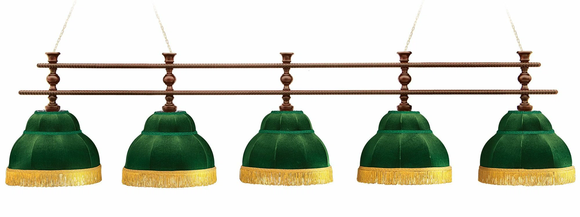 Лампа "Барон-Люкс" 5пл. ясень