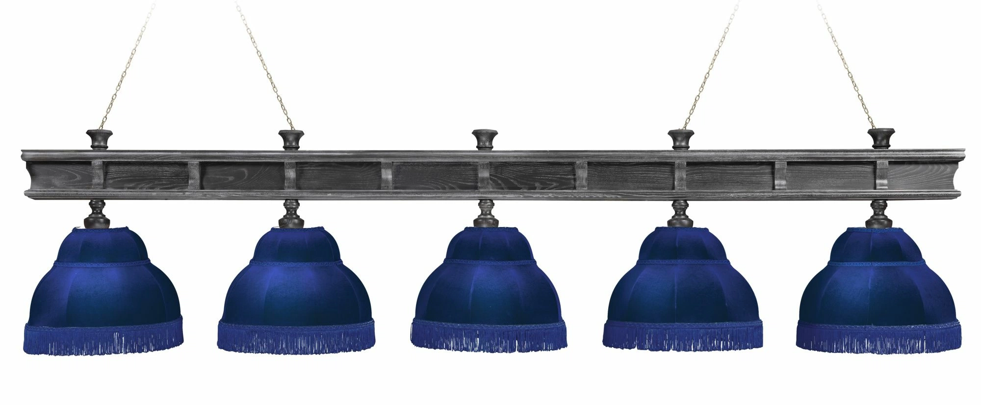 Лампа "Президент Сильвер" 5пл. ясень