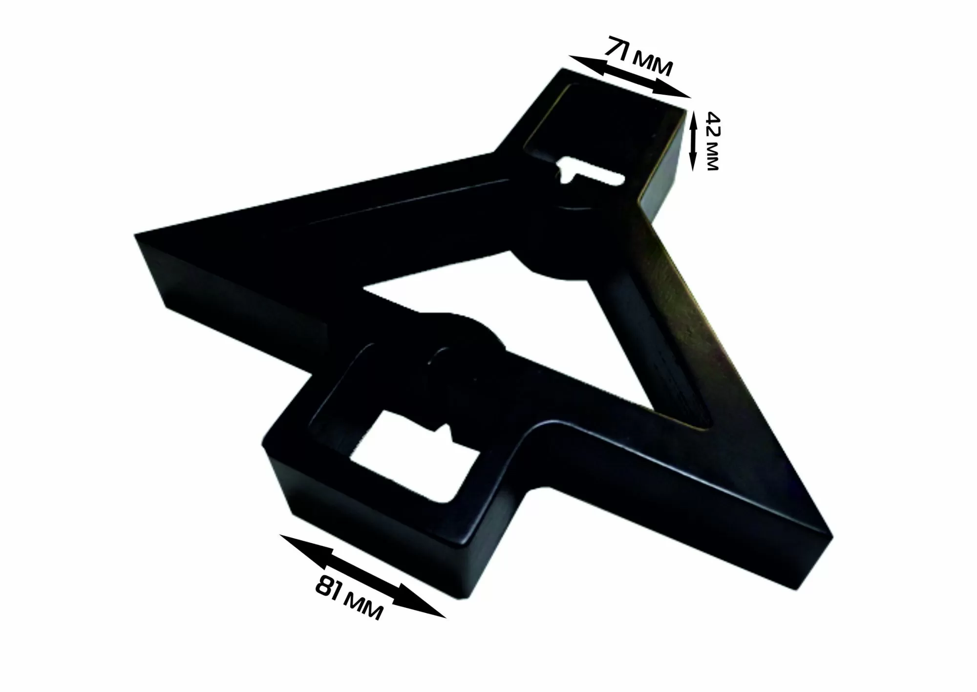 Шаблон для замера створа луз РП 11-12ф