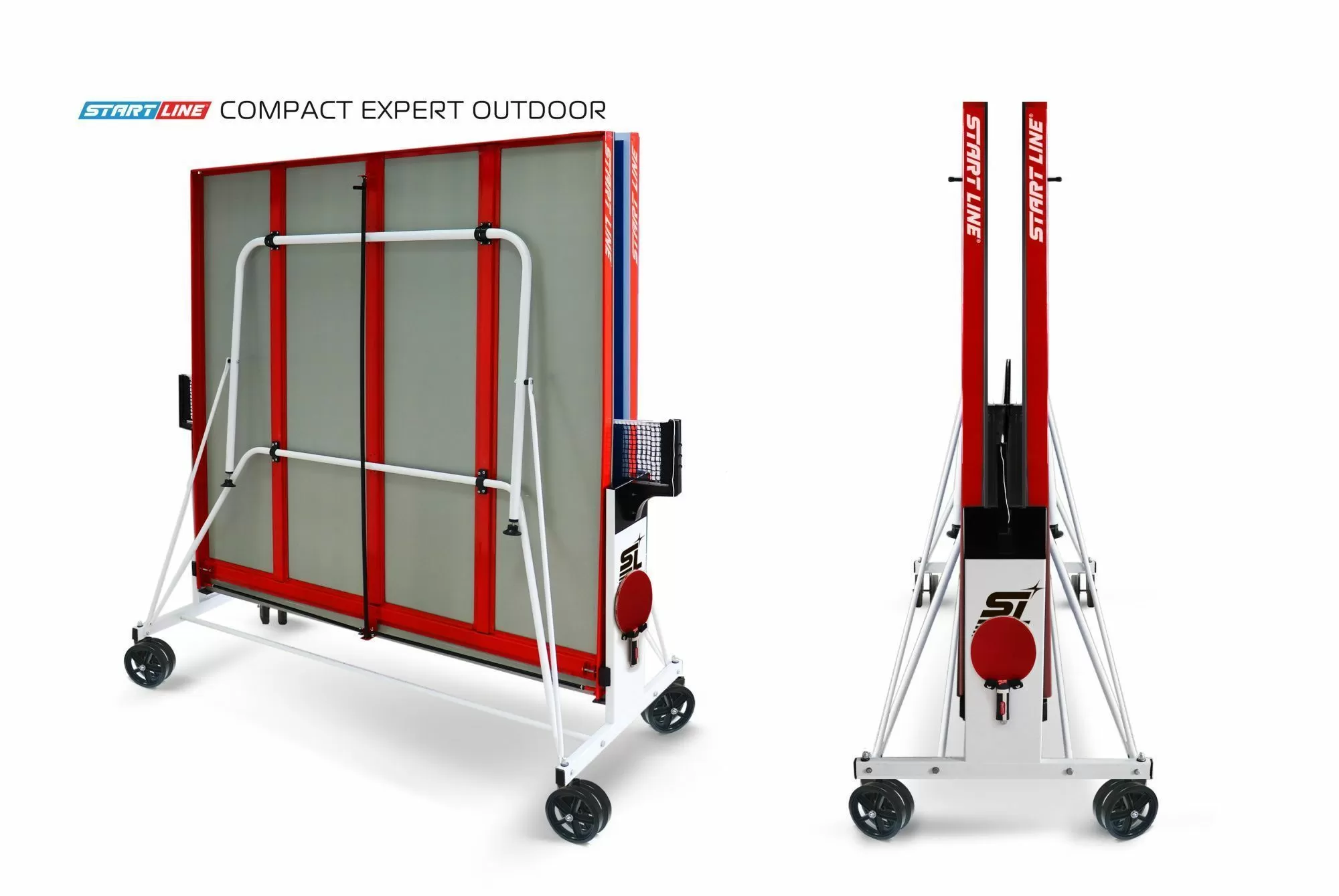 Стол теннисный Compact EXPERT 6 Всепогодный Синий