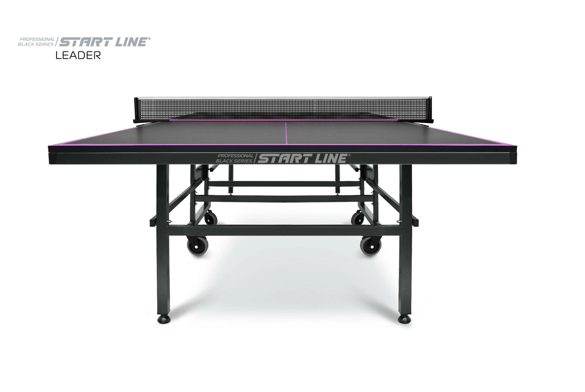 Стол теннисный Leader Black
