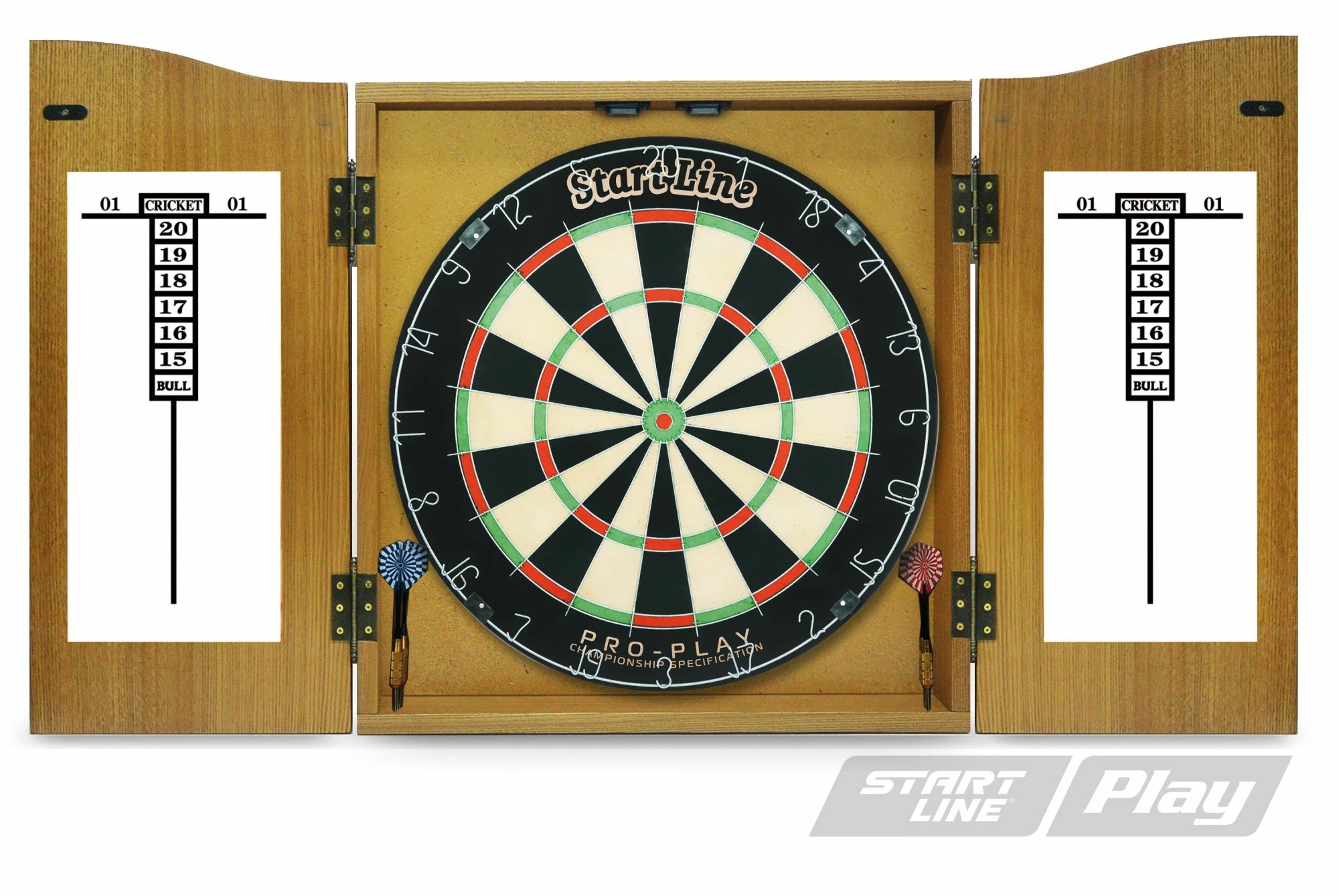 Кабинет для дартса фигурный