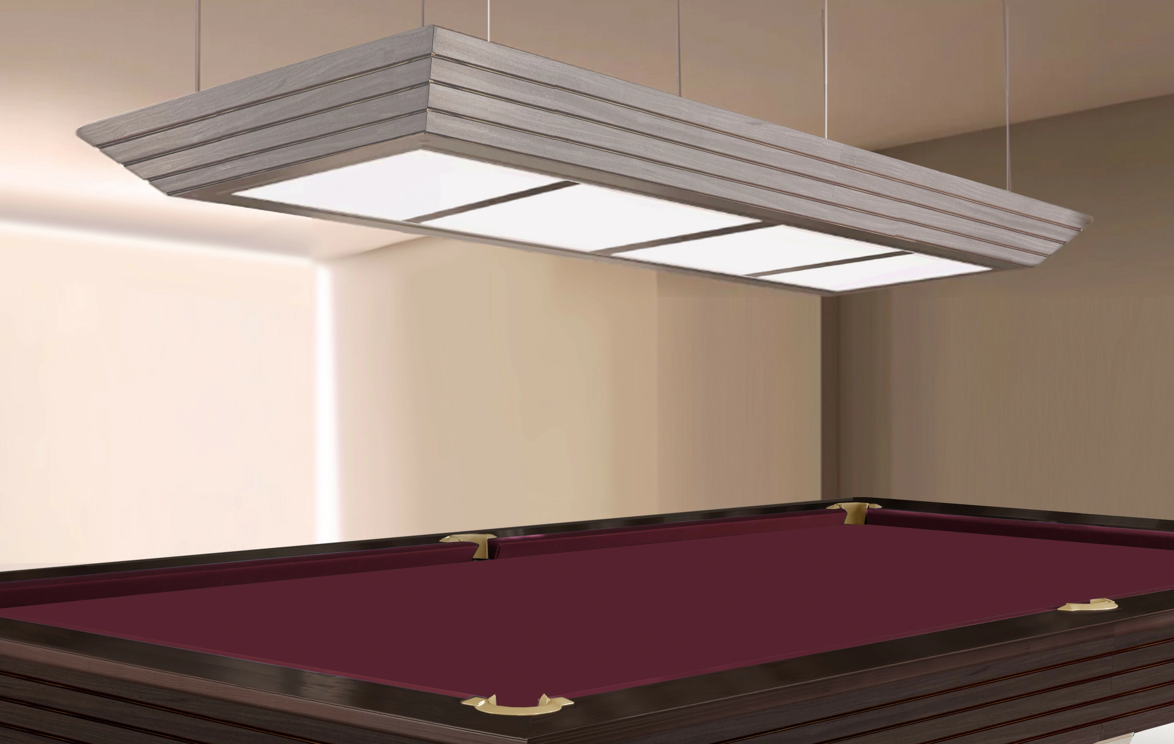 Лампа"Epatage" 4 секции ясень, МДФ, шпон