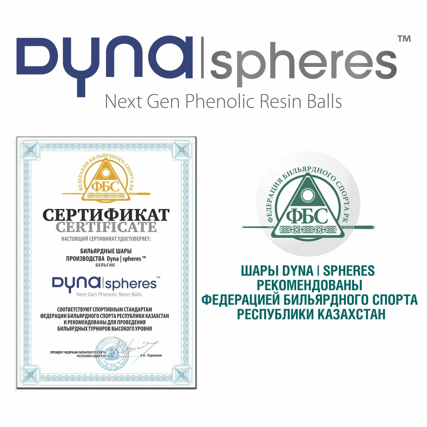 Шары Dynaspheres Prime Pyramid 67 мм Желтый биток