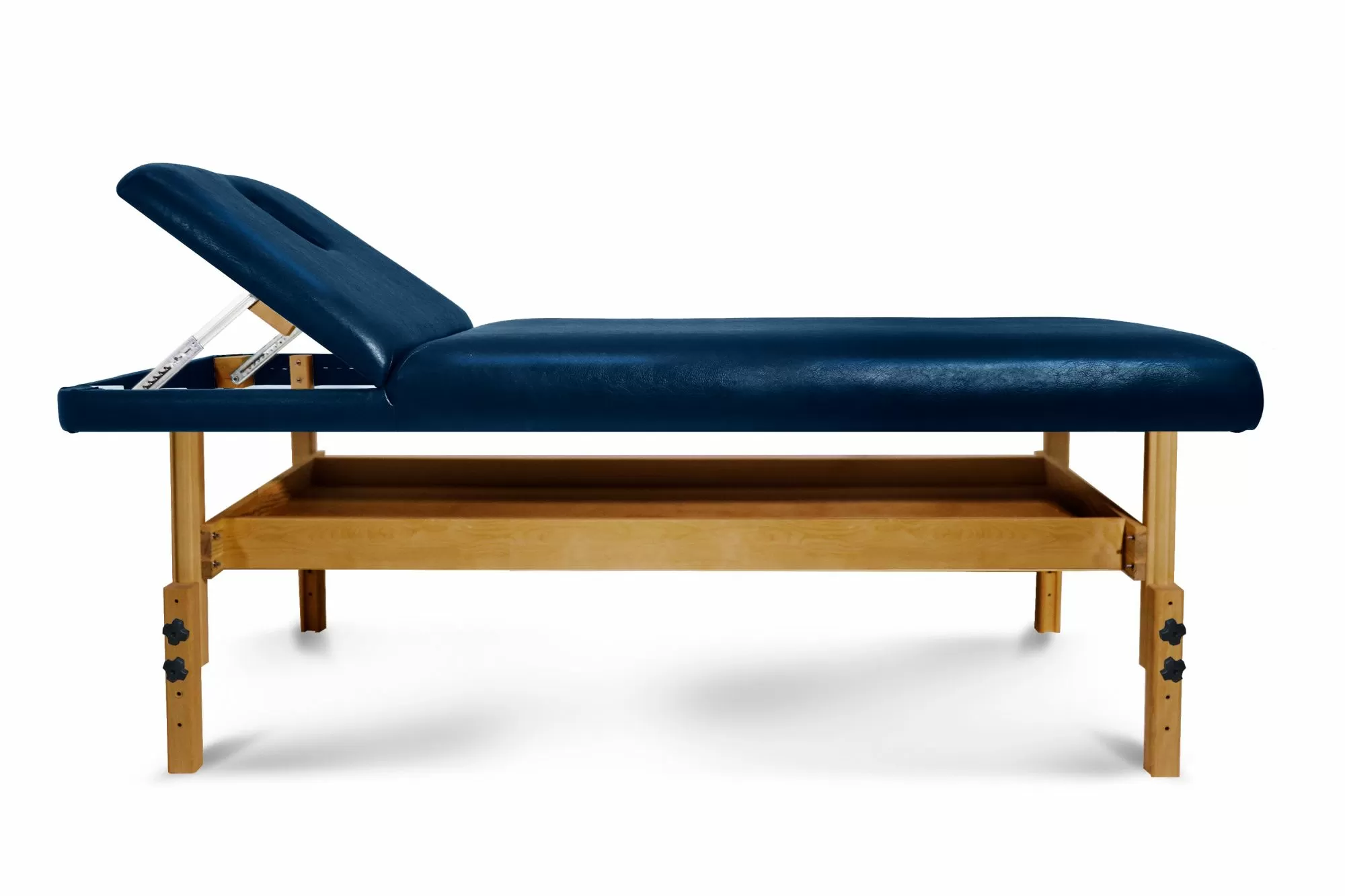 Массажный стол Relax Comfort синяя кожа