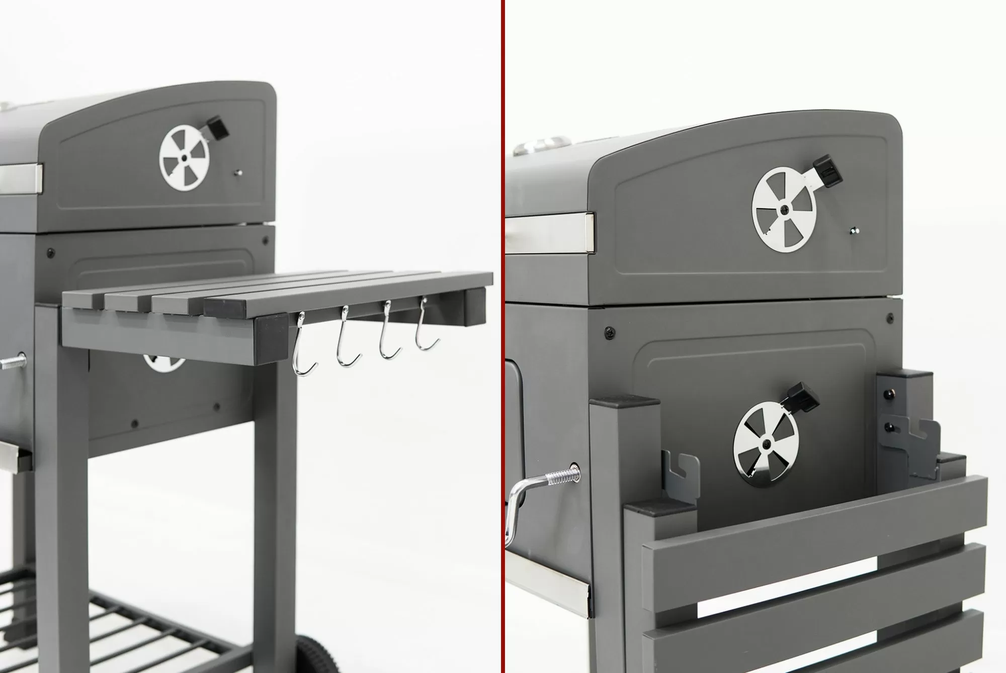 Прямоугольный угольный гриль LOCKER