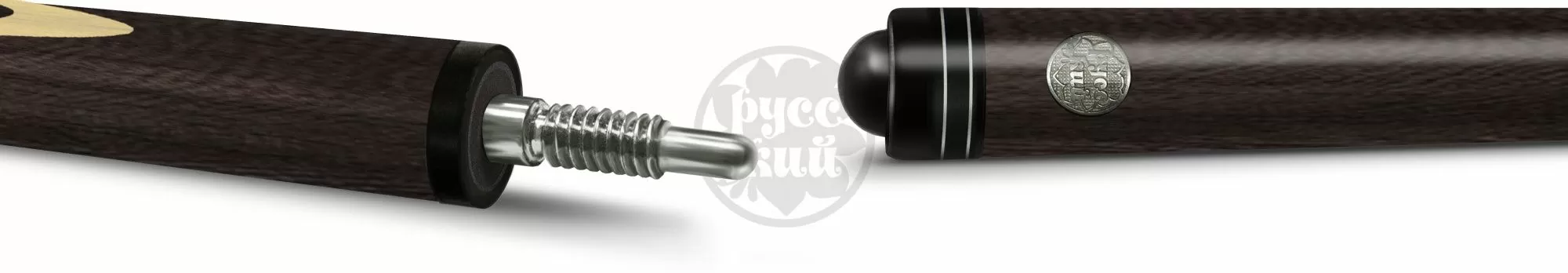 15-4-Р Кий "Практик 8 запилов" 2 РС, венге/черный граб(РК) 2