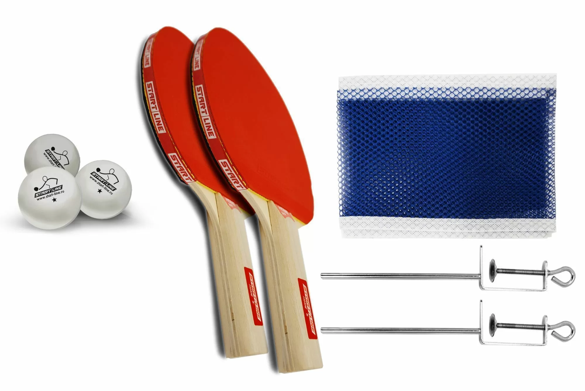 Набор 2 р-ки HOME 1*, 3 мяча Club Select, сетка 12102