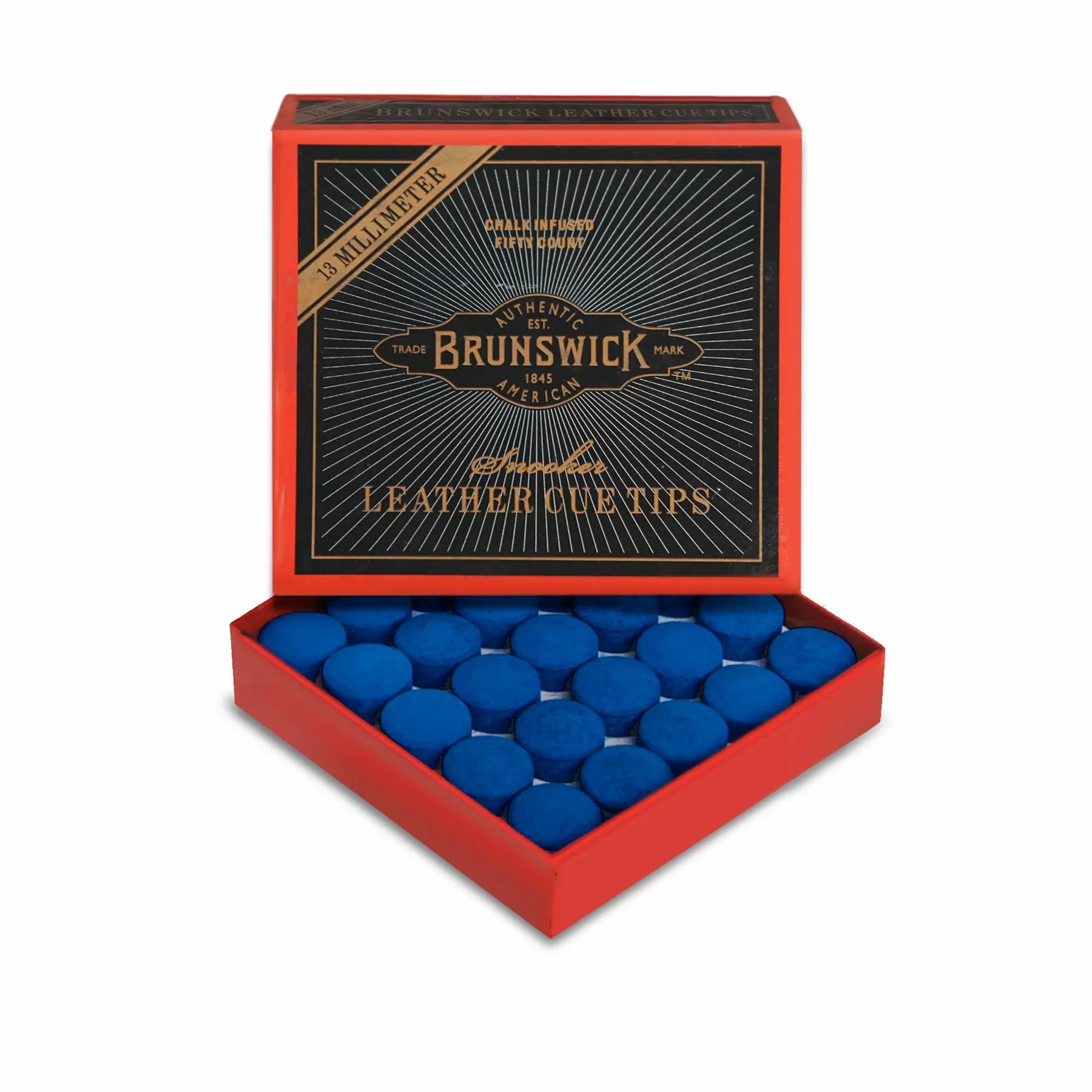 Наклейка для кия Brunswick 13мм (50шт) PI-LZ-13