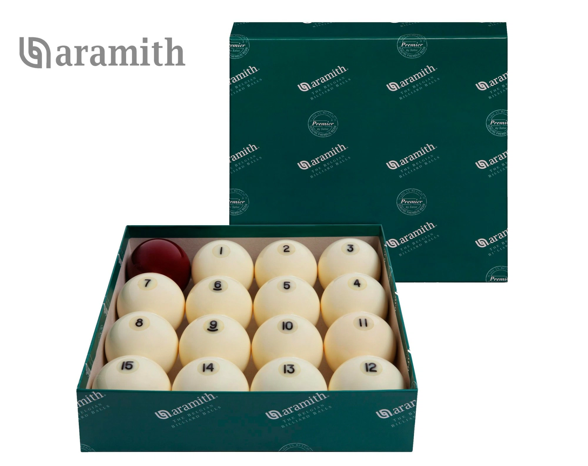 Шары Aramith Premier РП 68мм 70048680 (Красный биток) 2