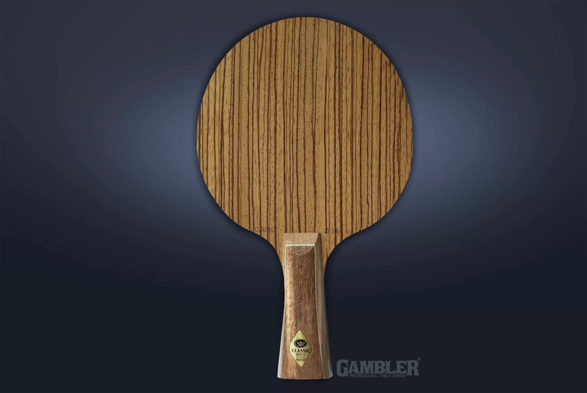 Основание GAMBLER ZEBRAWOOD CLASSIC OVERSIZE FLARED