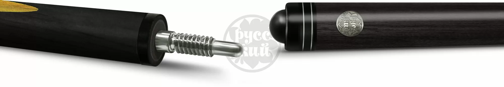 10-8-Р Кий "Классик 13-запильный" 2 РС, черн.граб/желт.граб(РК)