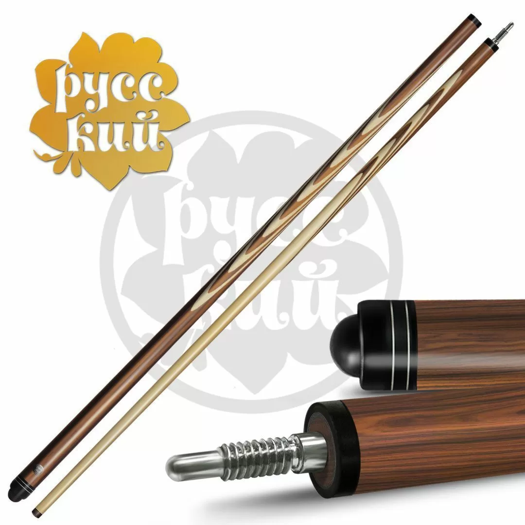 10-7-Р Кий "Классик 13-запильный" 2 РС, палисандр/граб(РК) 4