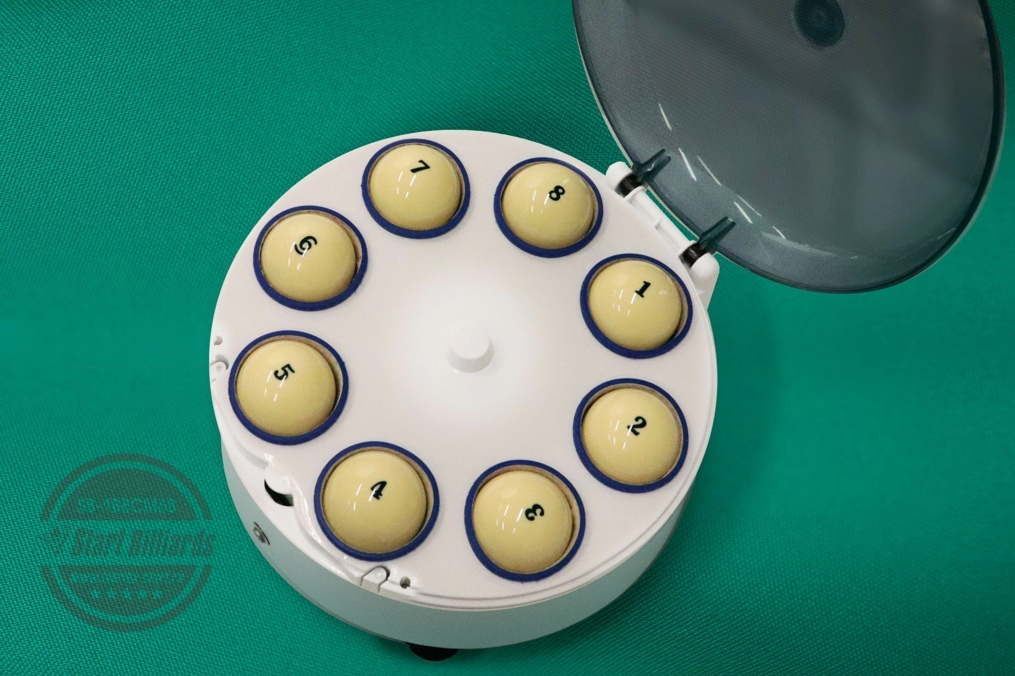 Машина для очистки и полировки бильярдных шаров 4