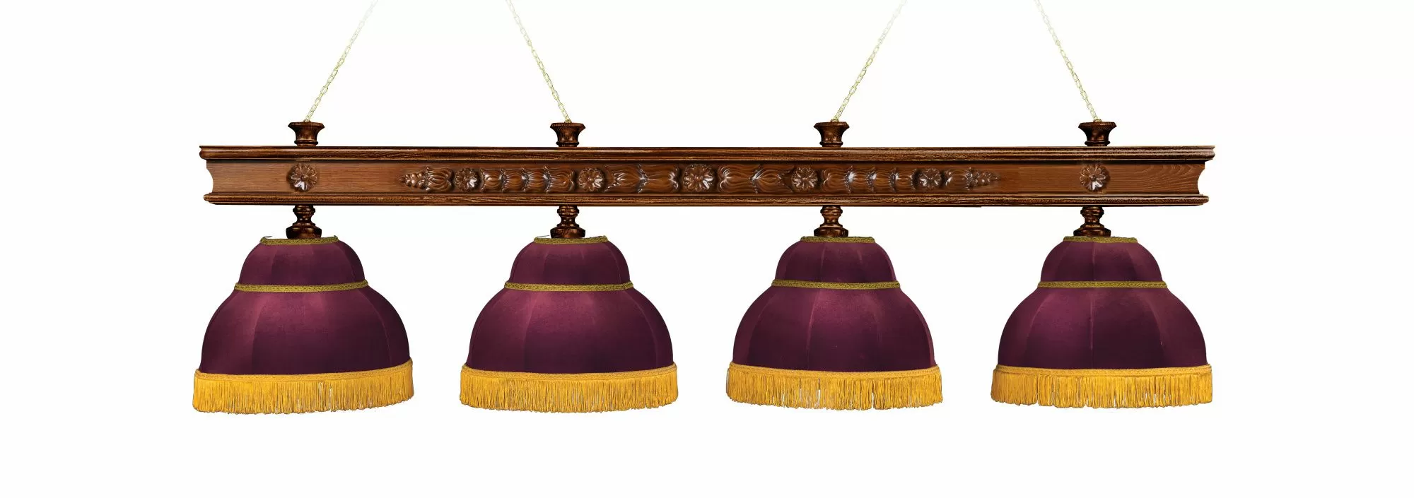 Лампа "Ампир" 4пл. ясень