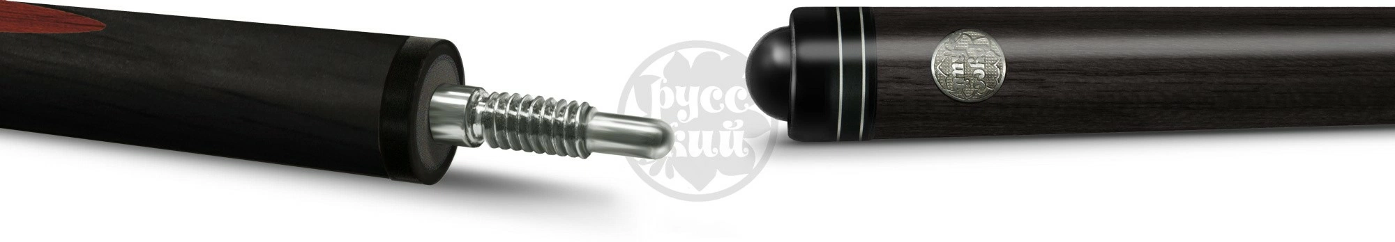 10-9-Р Кий "Классик 12-запильный" 2 РС, черн.граб/падук(РК) 2