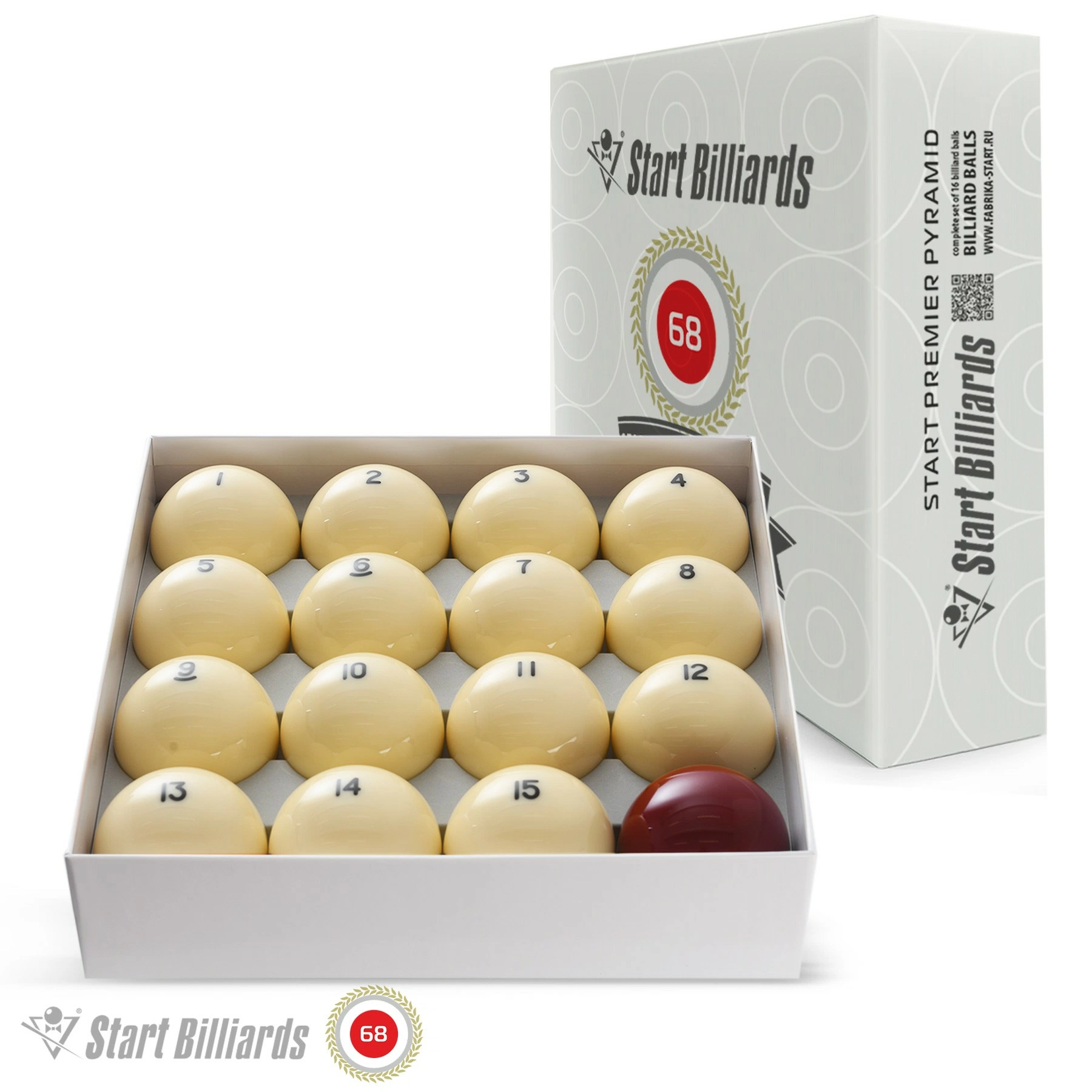 Шары Start Premier Pyramid РП 68мм 797410