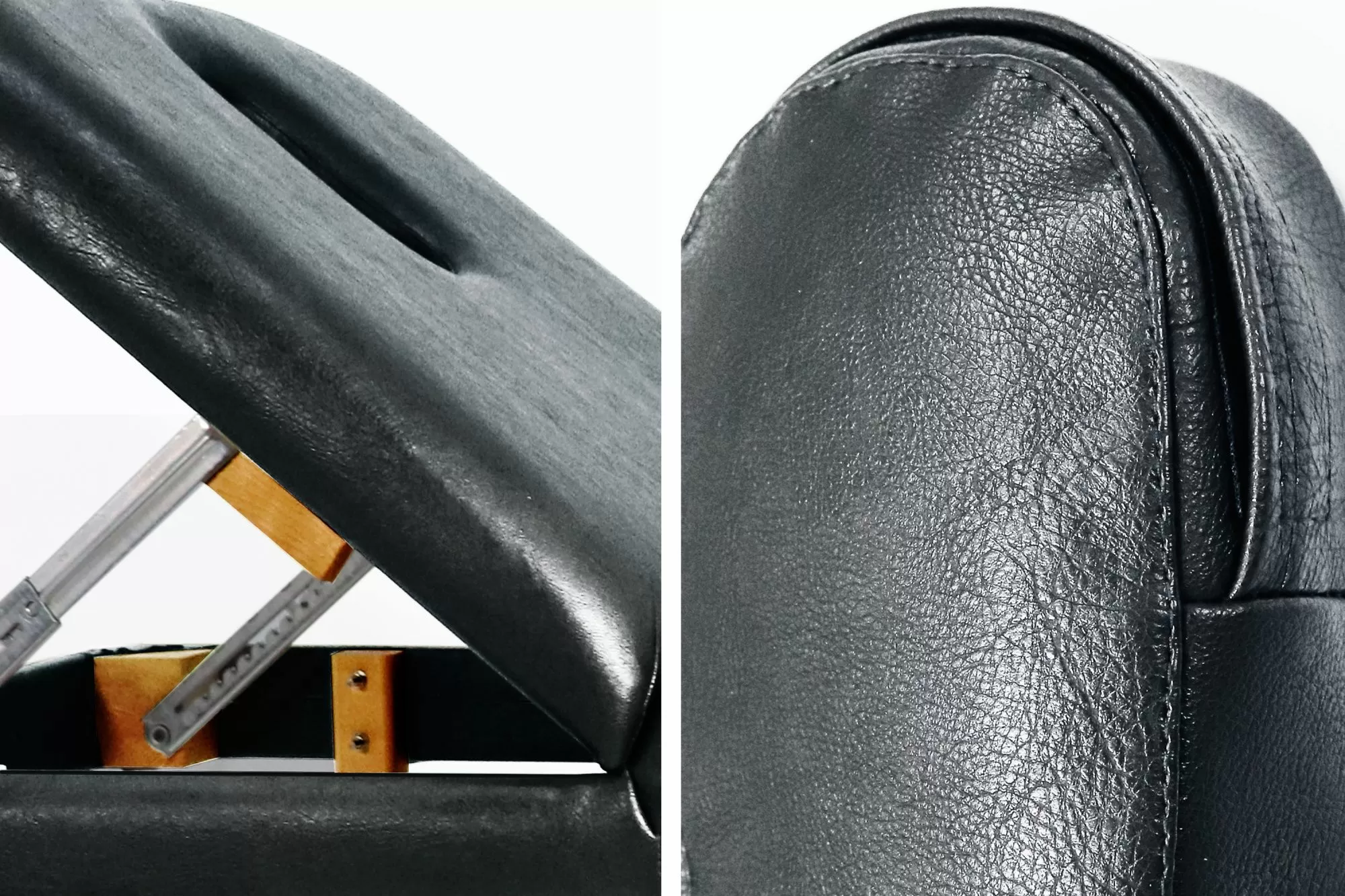 Массажный стол Relax Comfort черная кожа