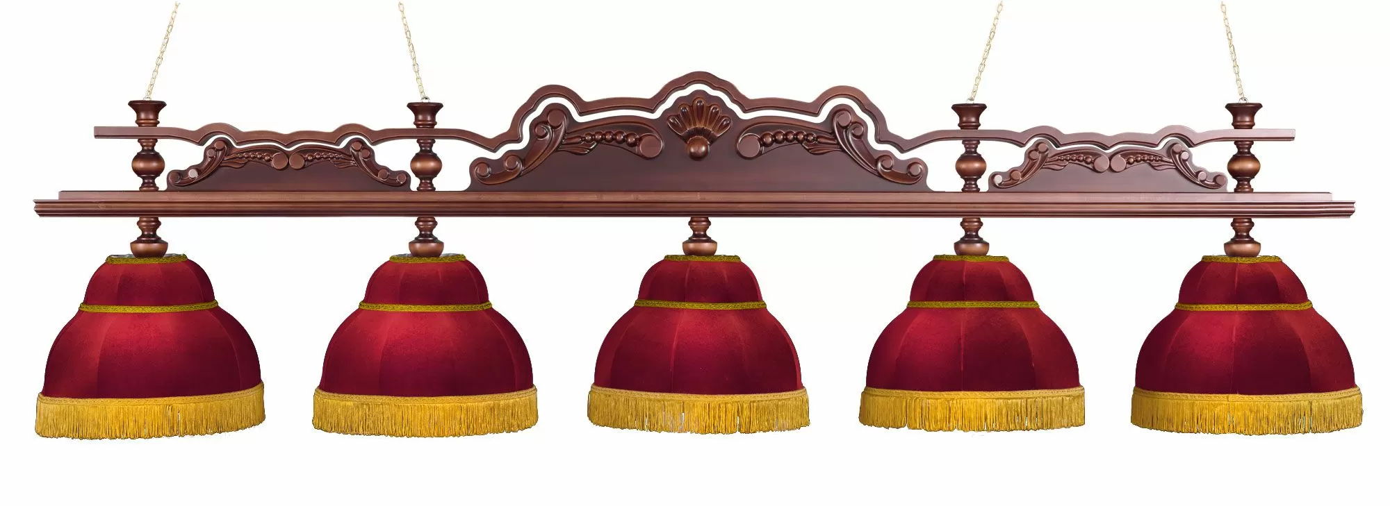 Лампа "Император" 5пл. клен