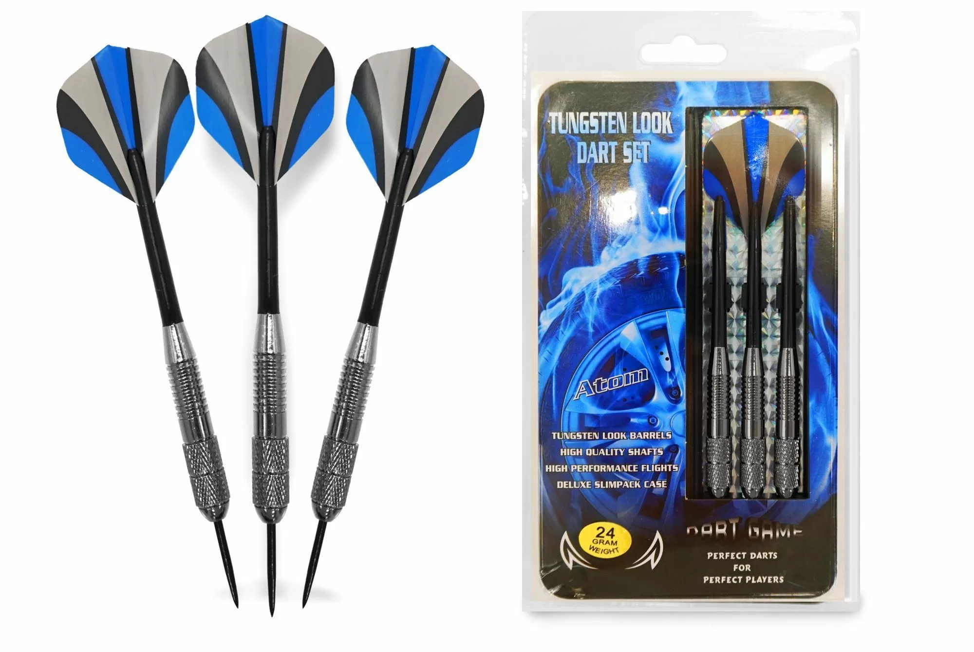 Комплект дротиков ATOM покрытие Вольфрам 24 GM