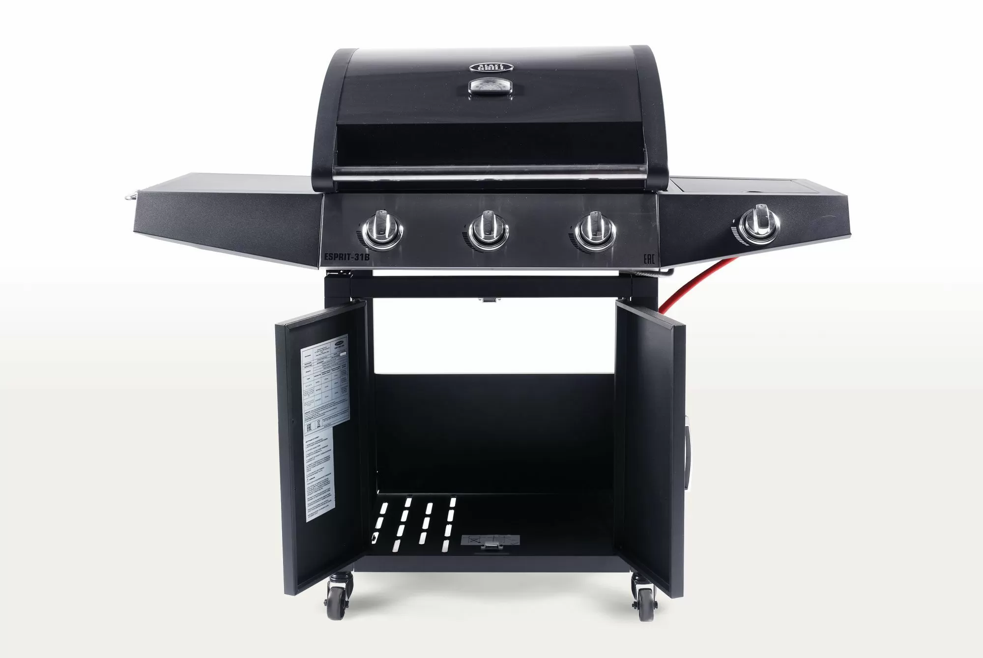 Газовый гриль 3+1 горелки