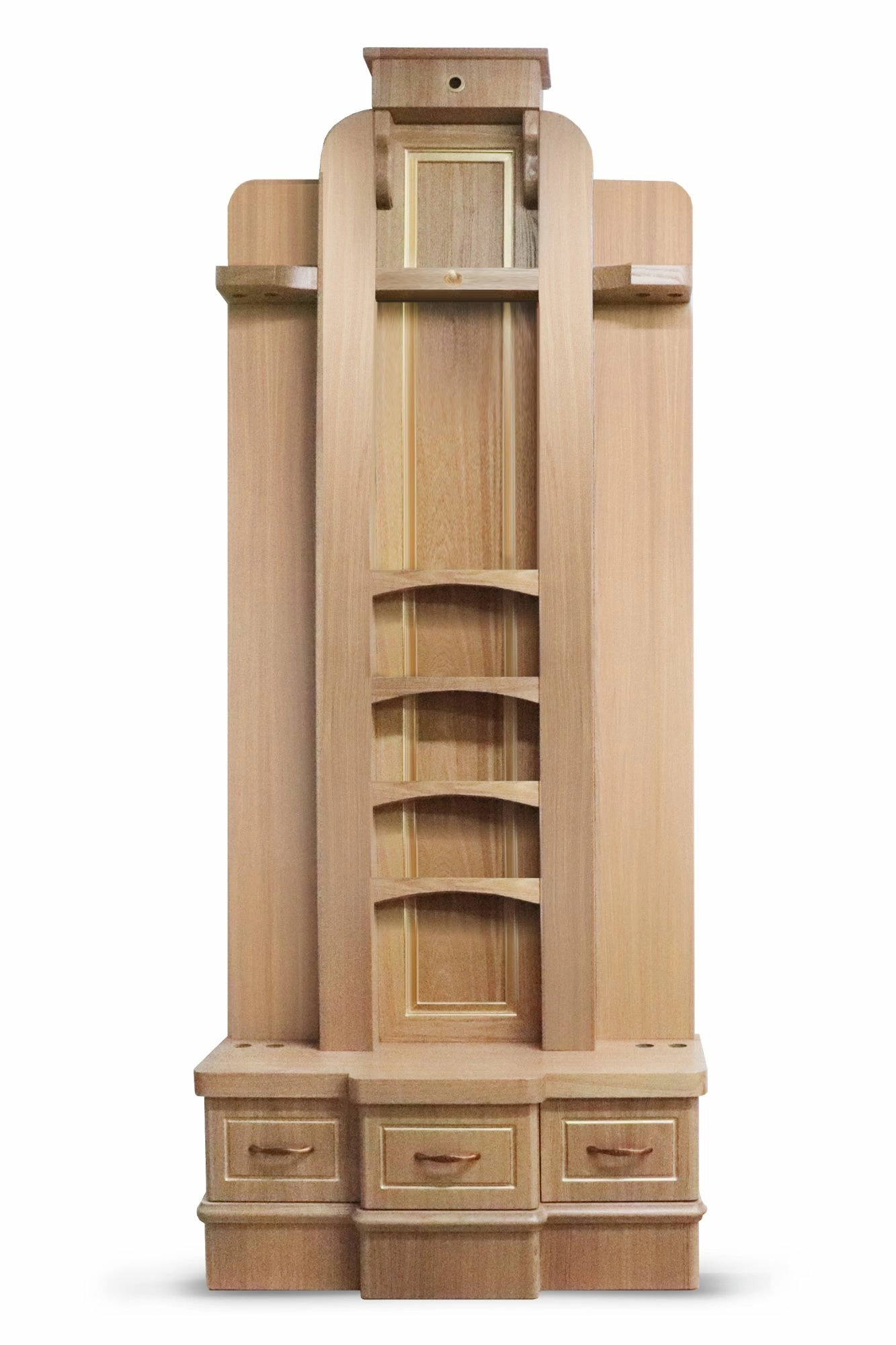 Киевница "High-style Lux" ясень мдф шпон