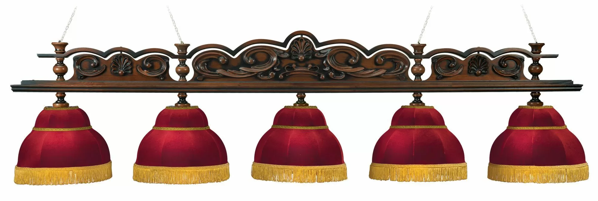 Лампа "Ренессанс" 5пл. ясень / клён 4