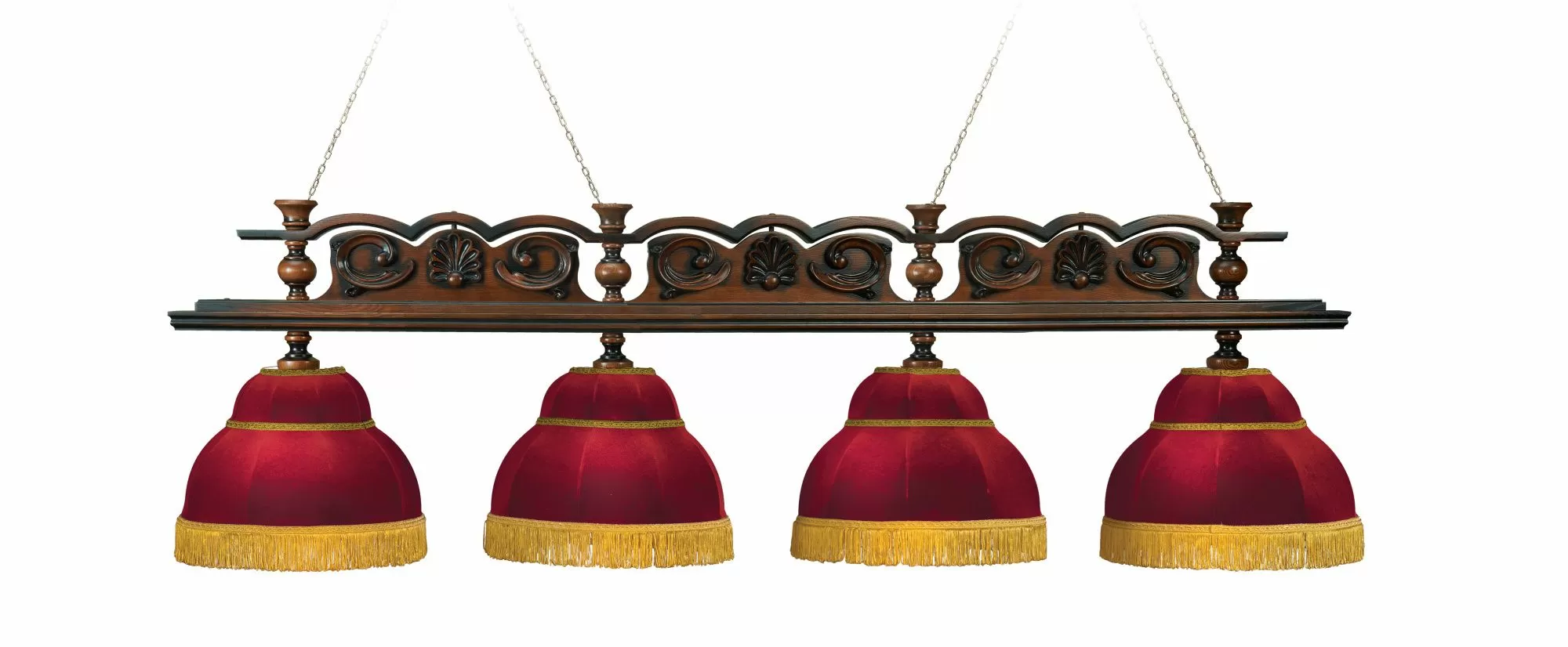 Лампа "Ренессанс" 4пл. ясень / клен 4