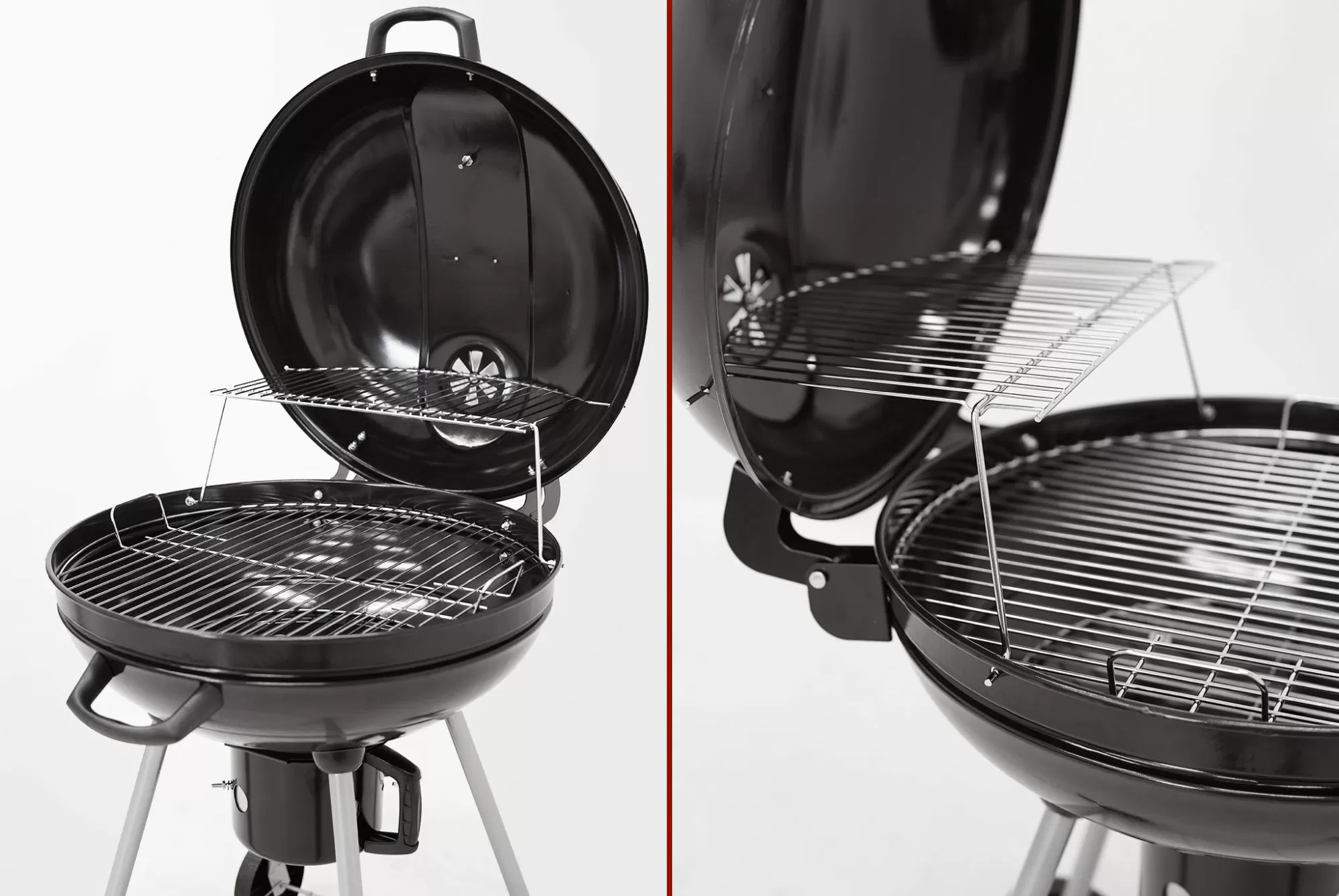 Круглый угольный гриль 22 дюйма (57 см) BISON