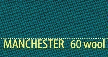 Сукно "Manchester 60 Blue green" ш1,95м