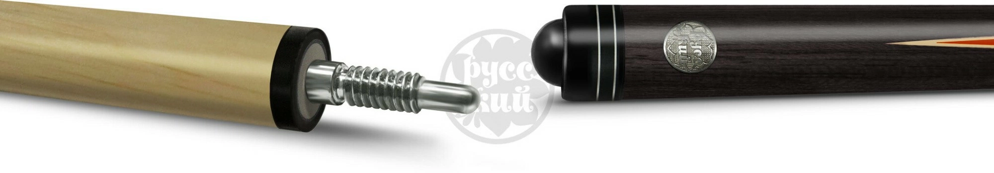 14-1-Р Кий "Практик 6 запилов" 2 РС, черный граб/красн.граб(УЦ)