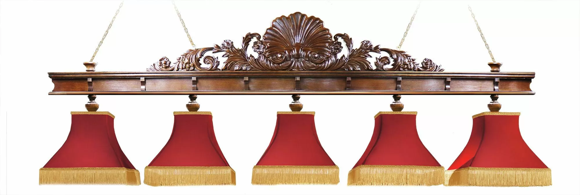 Лампа "Морская" 5пл. ясень