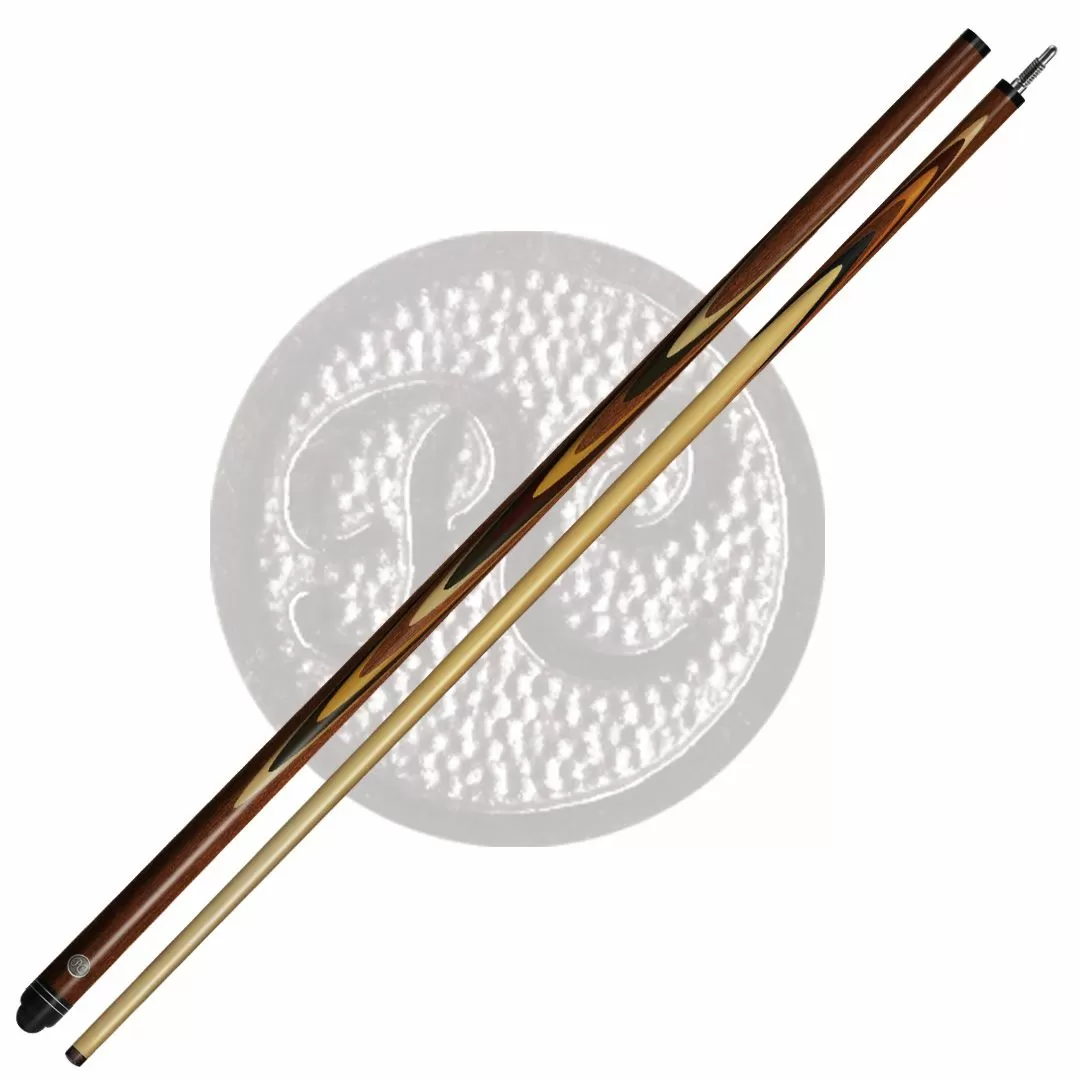 16-4-Р Кий "Классика 16-запилов" 2 РС, Попугай, ятоба/амарант/черн.граб/желт.граб(РС)