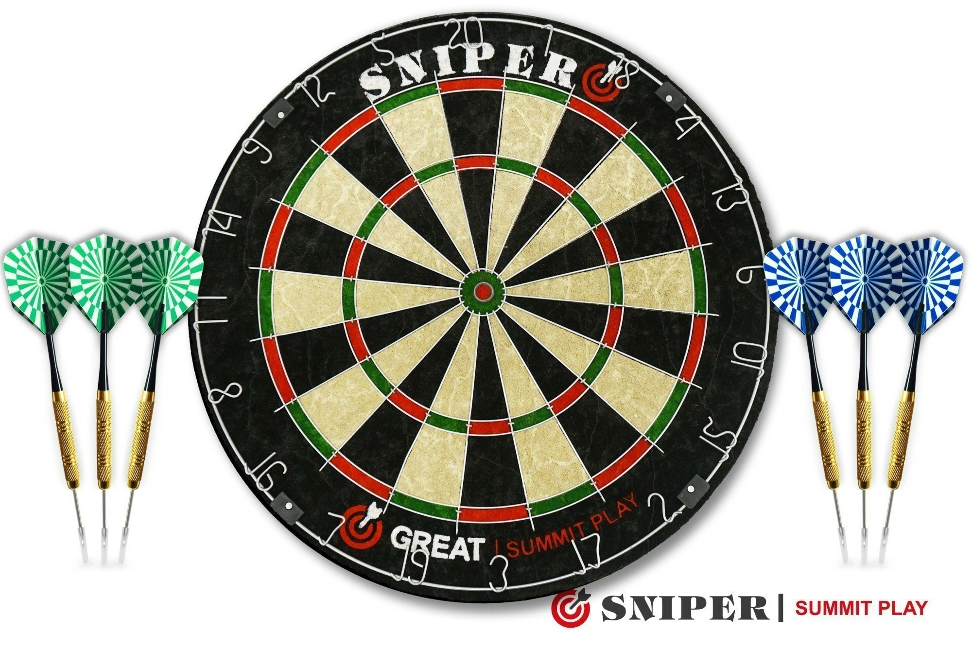 Комплект для игры в дартс SNIPER Summit Play Great УЦЕНКА №136 2