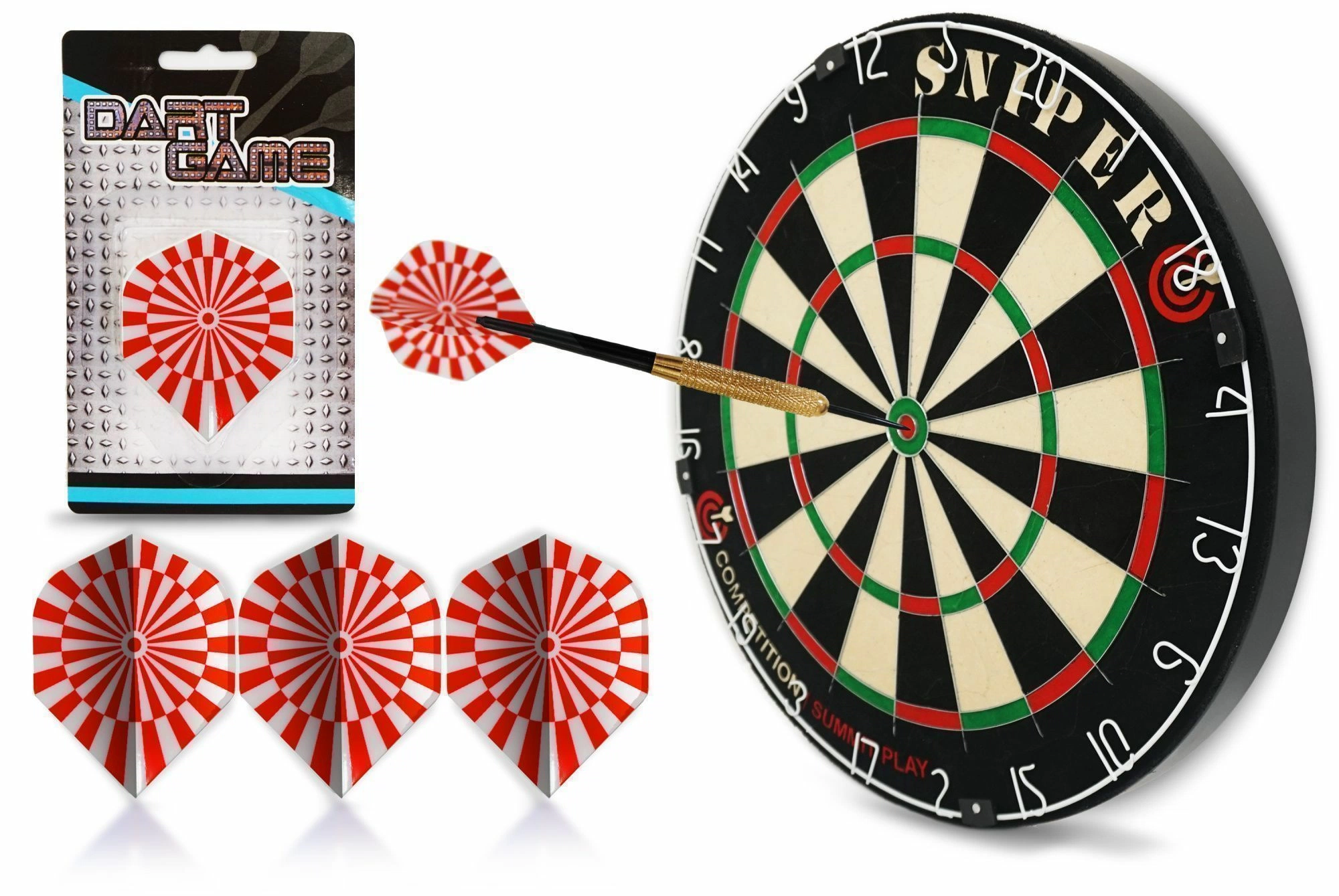 Набор оперений CLASSIC RED 3 шт