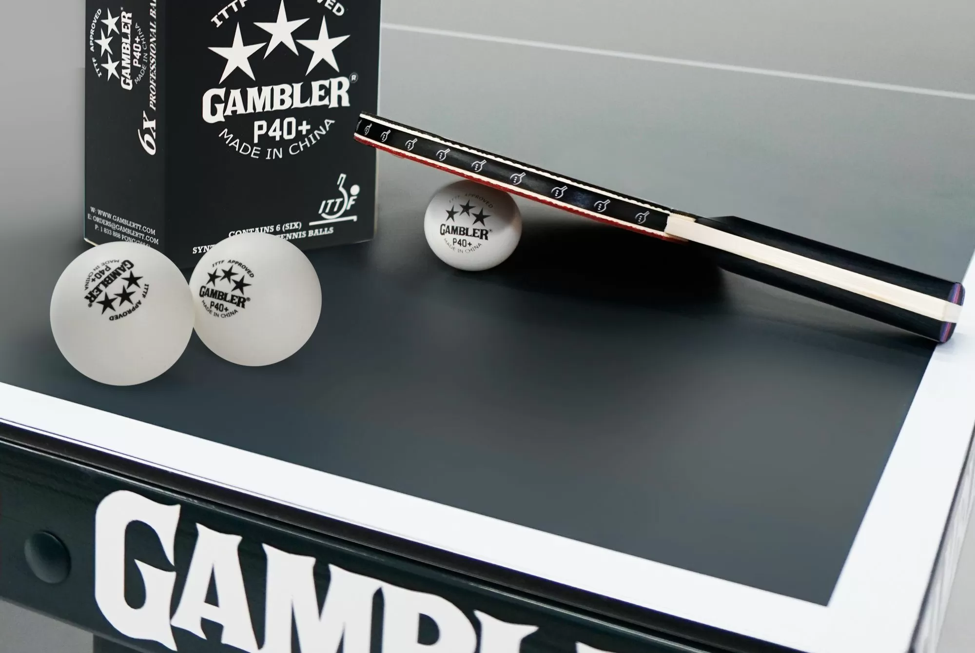 Мячи для н/т GAMBLER P40+ BALL - 6 PACK