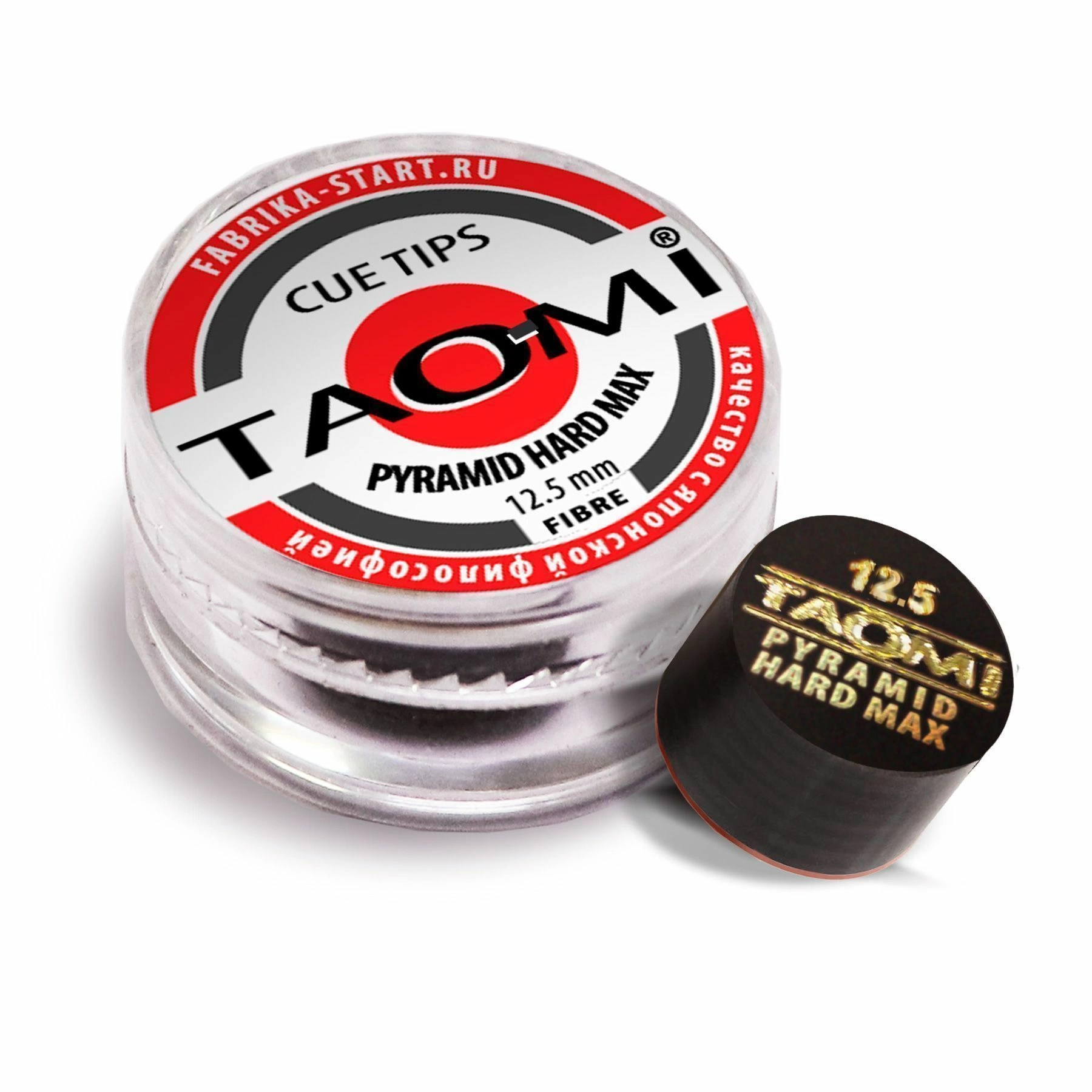 Наклейка для кия TAO-MI 12,5мм, Pyramid HARD MAX с фиброй NG 6