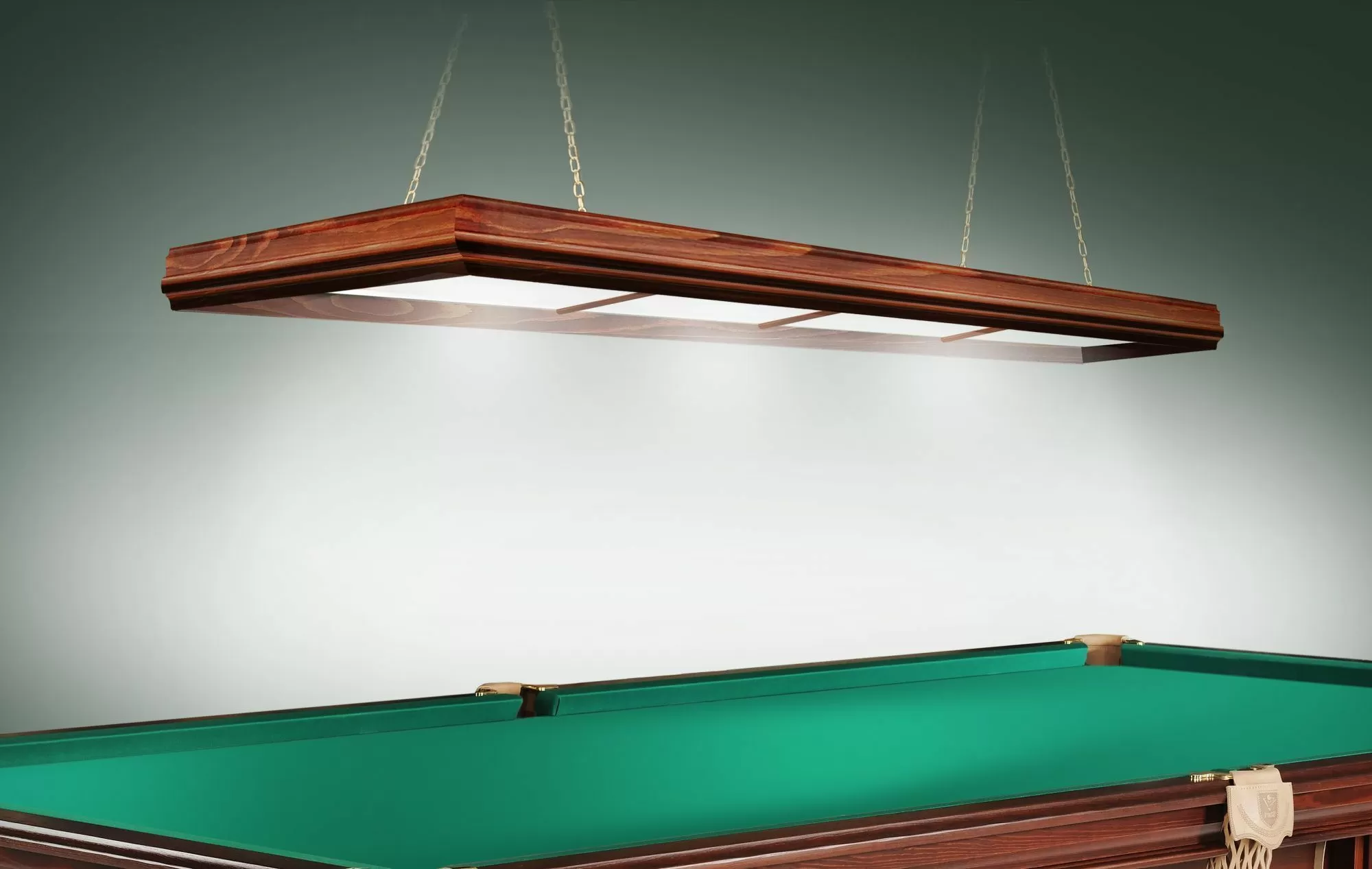 Лампа "Evolution" 4 секции сосна (ширина 600)