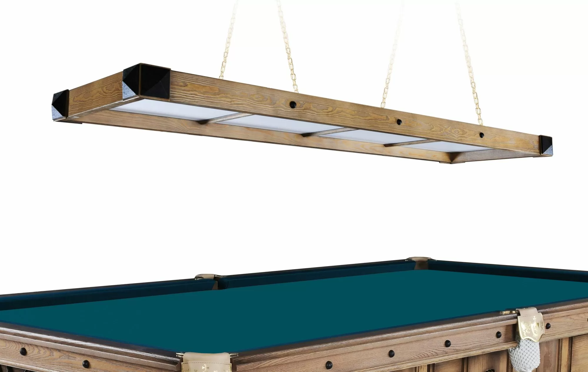 Лампа "Evolution Охота" 4 секции сосна