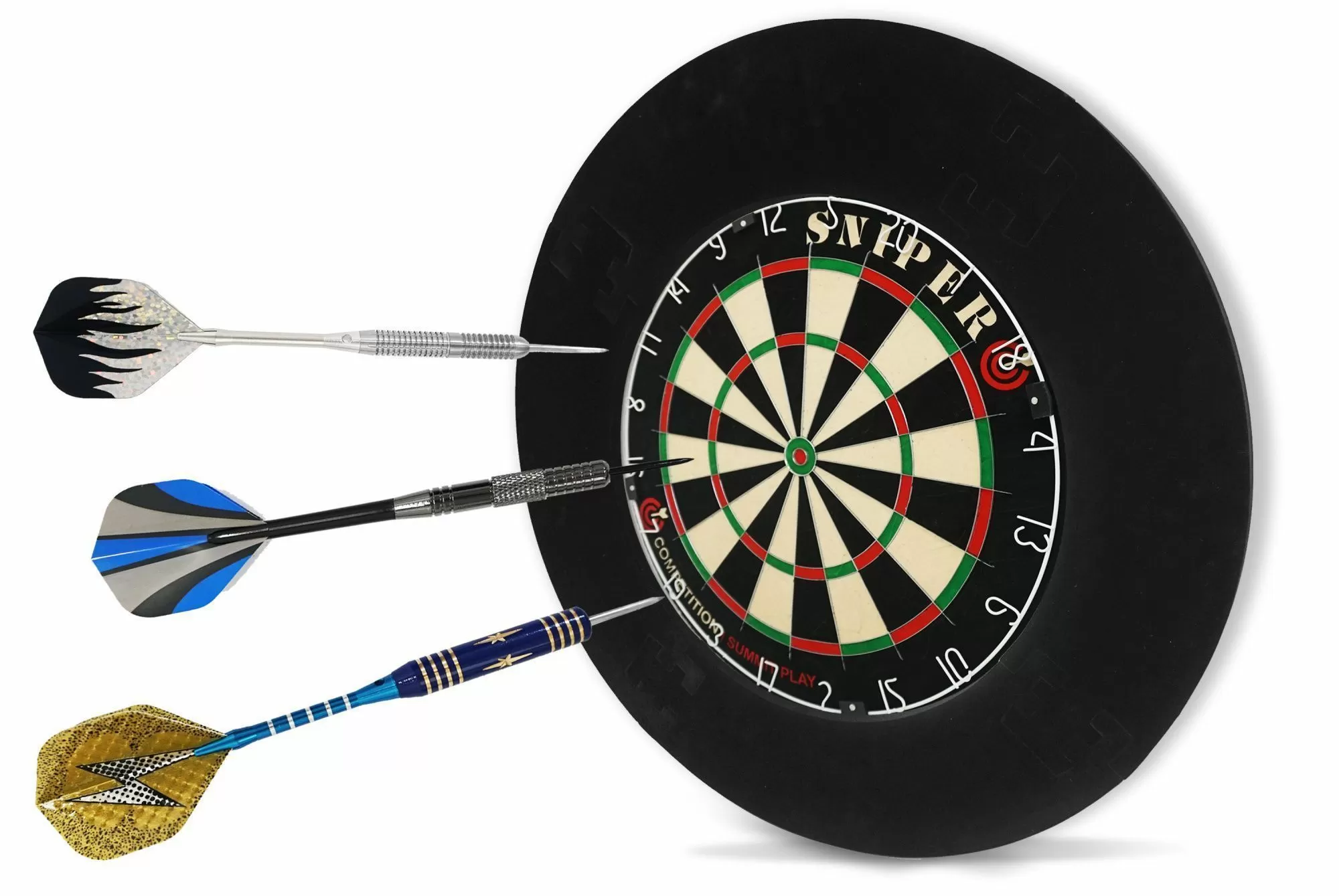 Защита стены круглая, разборная, черная