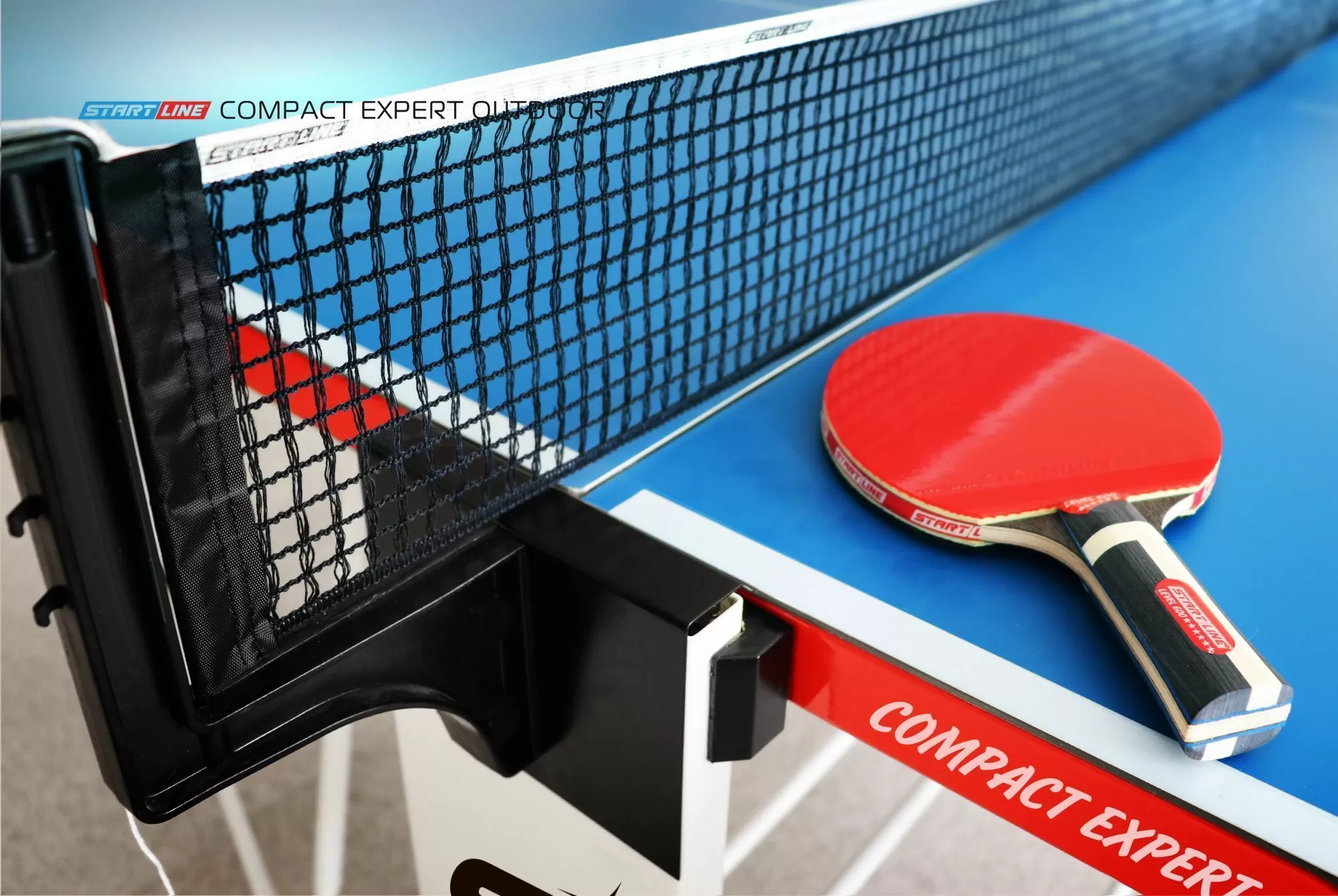 Стол теннисный Compact EXPERT 6 Всепогодный Синий