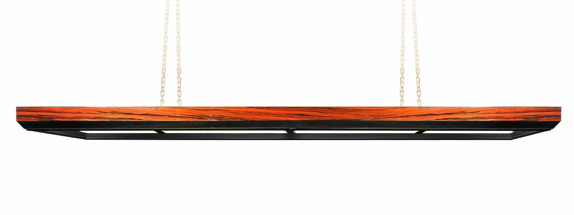 Лампа "Evolution-Экзотик" 4 секции ясень (палисандр красный)(ширина 600)