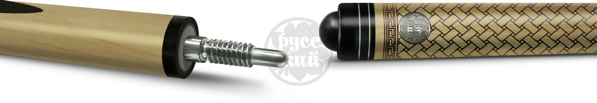 16-3-Р Кий "Переплет 6-запилов" 2 РС, черн.граб/граб(РК) 2