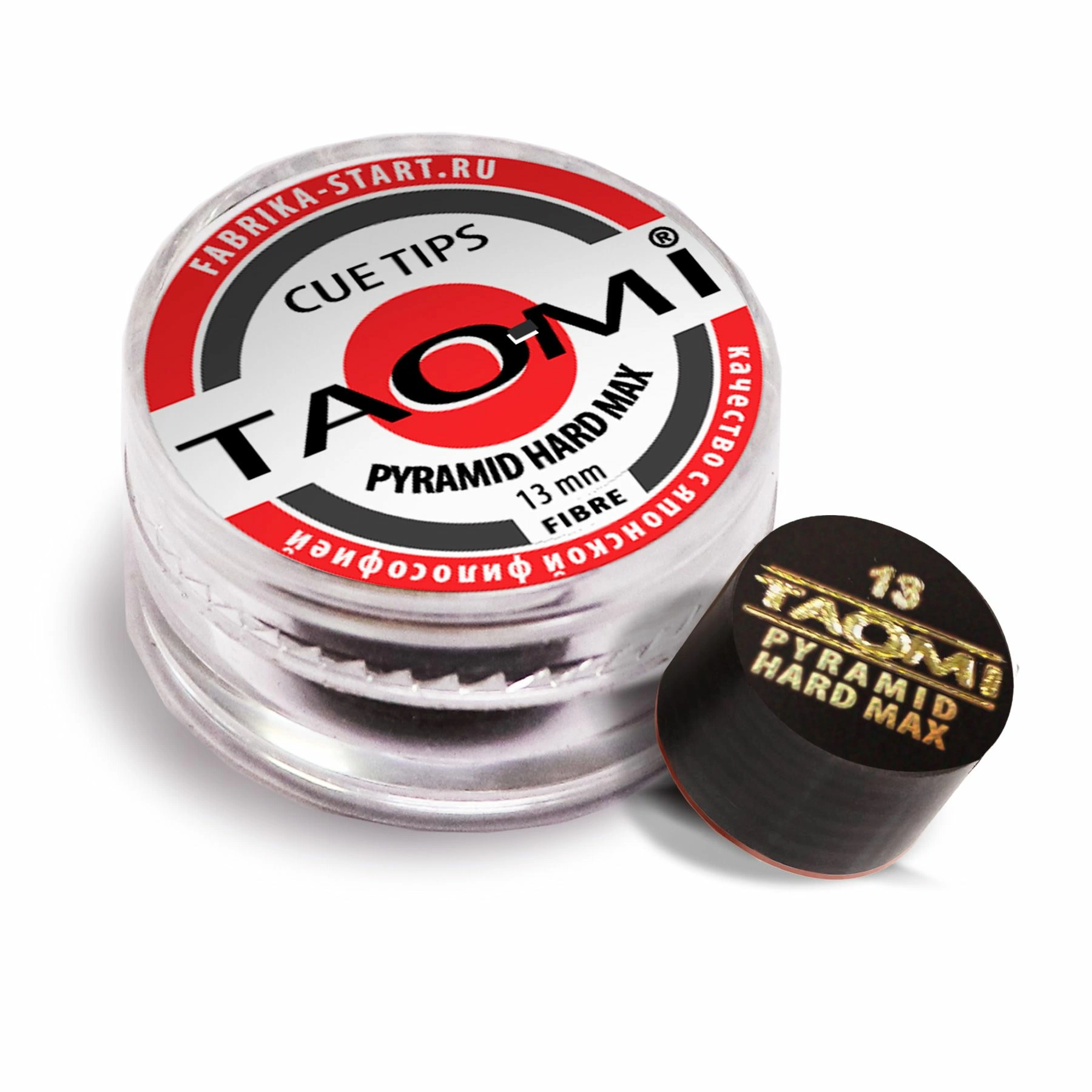 Наклейка для кия TAO-MI 13мм, Pyramid HARD MAX с фиброй NG 6