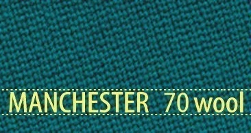 Сукно "Manchester 70 Blue green competition" ш2.0м