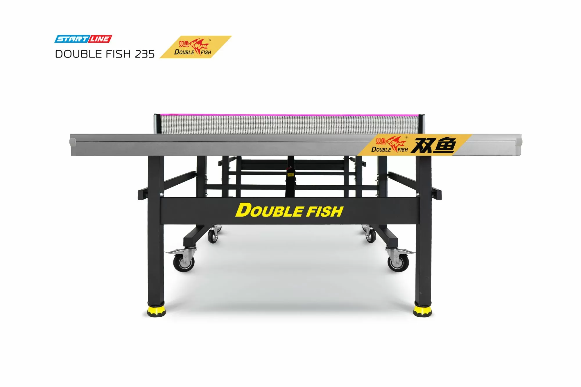 Стол теннисный Double Fish 235 черный